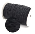 Elástico Resorte Hilo Caucho Redondo Negro 1mm X 100 Metros Negro