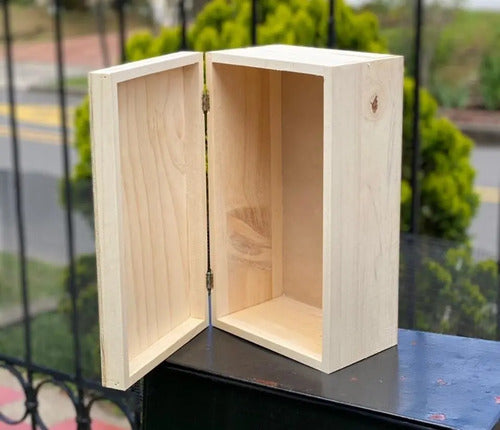 Caja Decorativa Cofre Madera Regalo 35x21x14cm - 6 Unidades  Madera Cofre