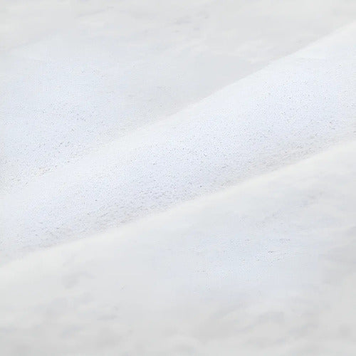 Paño Lency Fieltro Manualidades Importado 100x92 Cm Blanco Blanco