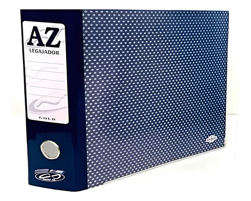 Carpeta Legajador Aceta Az Media Carta X 6 Unidades Azul