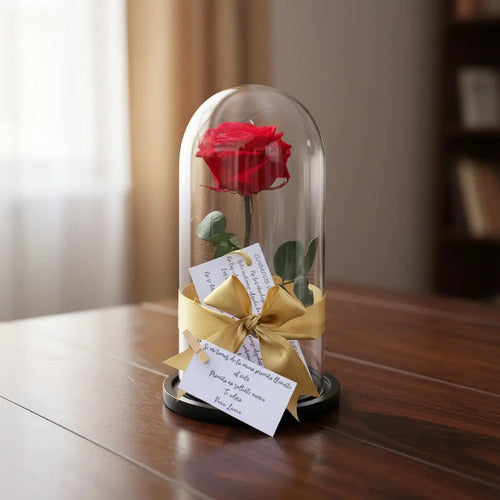 Regalo Amor Amistad Rosa Eterna
