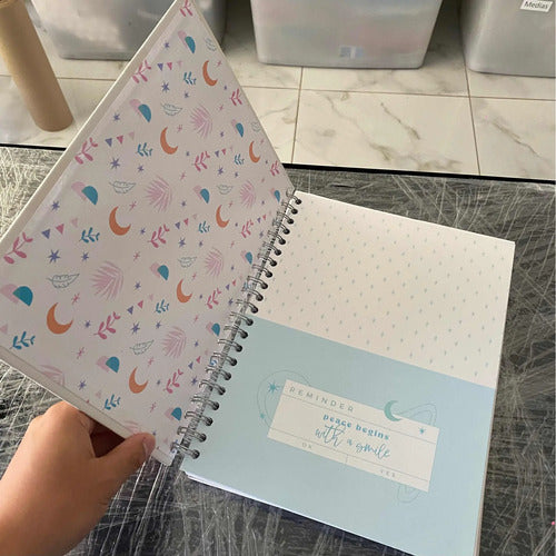 Cuaderno 7 Materias Grande Argollado Mujer 175 Hojas Norma