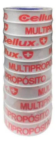 Cinta Teflon 1/2 Pulgada X 10 Metros - 10 Rollos Blanco Teflón