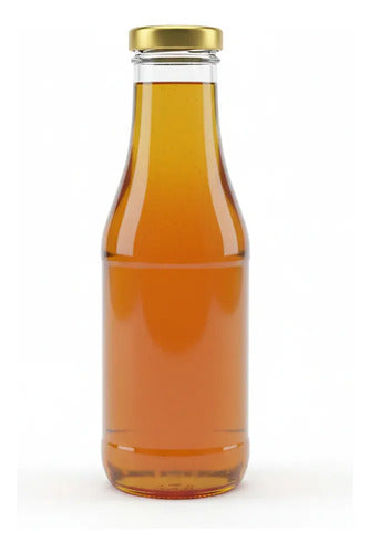 Botellas De Vidrio 358 Ml Con Tapa X 12 Unidades Transparente