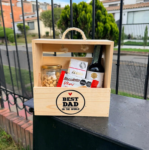 Ancheta Regalo Canasto Día Del Padre