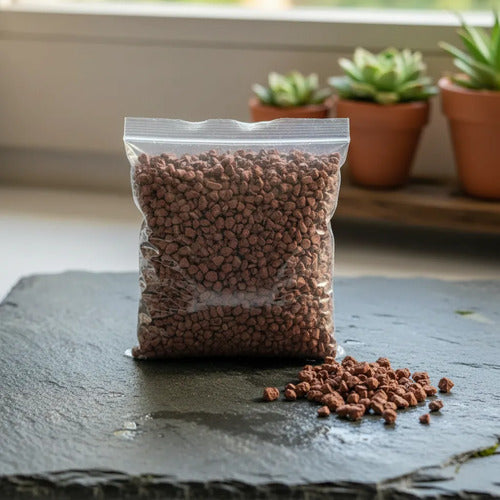 Piedra Artificial Para Manualidades Escolar 470gr Cafe