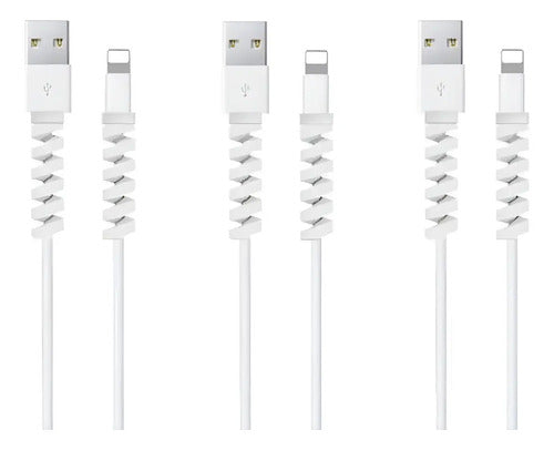 12 Unidades Protector Para Cable Resorte
