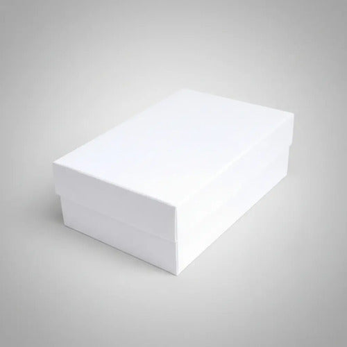 Cajas Cartón Kraft Blanco Armable 24 X 15 X 8 Cm Kraft