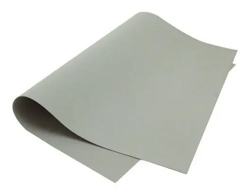 12 Pcs Papel Foami Fomi Pliego Gris