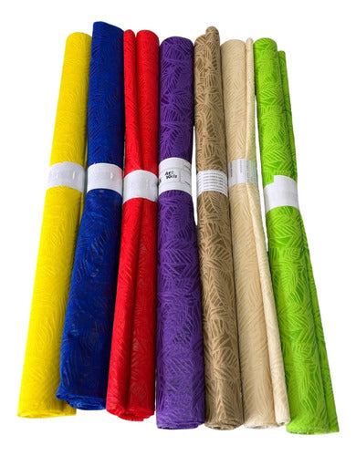 Papel Gofrado 70x50cm - 5 Unidades Surtido