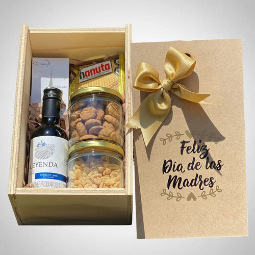 Regalo Con Vino Día De La Madre