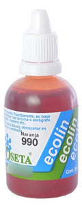 Acuarela Liquida Ecolin Roseta 30cc Naranja Ref. 990 Naranja