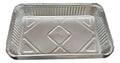 Recipiente Aluminio Extra Grande Lechona 52x32.5x8 Cm Plateado