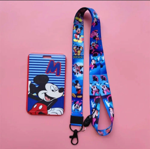 Porta Carnet Porta Documentos Acrílico Mickey