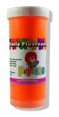Vinilo Acrílico Payasito Naranja Fluorescente 125gr X 3 Und