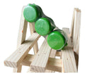 Pintura Pinta Caritas Pintucarita Color Verde Claro X 6 Pcs