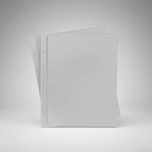 Pasta Catalogo Tornillos Carta Con Bolsillo Para Caratula Blanco