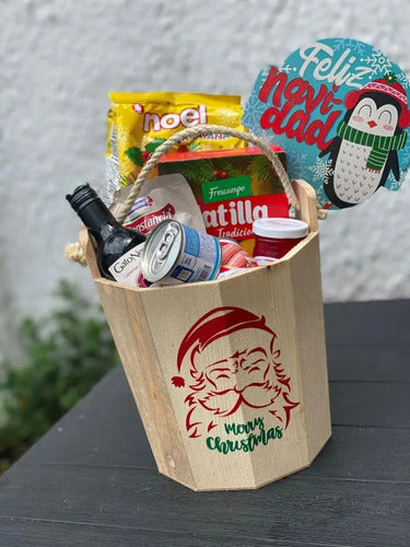 Ancheta Navideña Balde Navidad