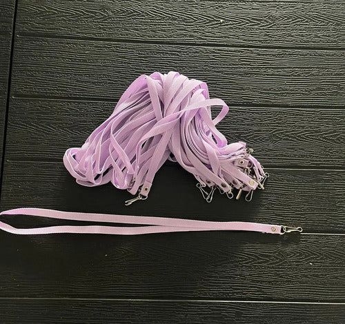 Reata Color Lila Para Escarapela Cinta Colgar X25 Und Lila