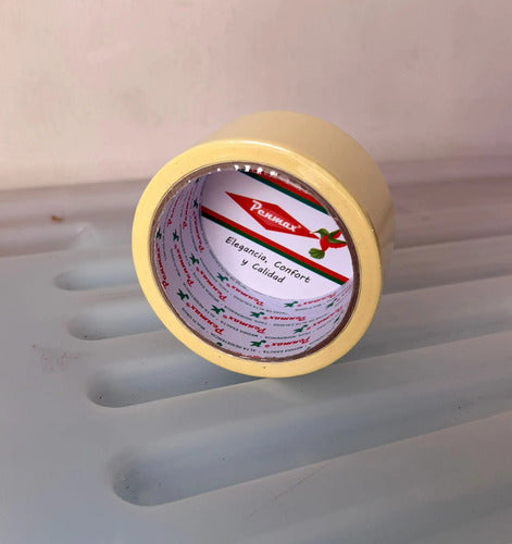 Cinta De Enmascarar Ancha 48mm X 20 Metros  Papel 48mm X 40 Mts