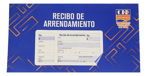 Recibo De Arrendamiento X 50 Hojas