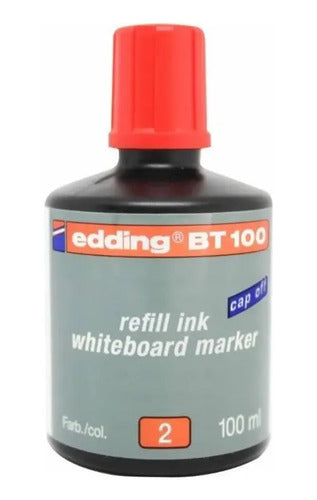 Tinta Edding Para Marcador Borrable 100ml Ref. Bt100