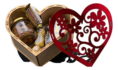 Regalo Caja Forma De Corazón