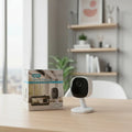 Cámara De Seguridad Wifi Fija Inteligente Fullhd Blanco