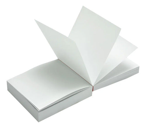 Taco De Notas Papel Blanco X 18 Unidades Blanco