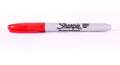 Sharpie Rojo Permanente Punta Fina X 4 Unidades