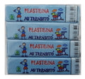 Plastilina Barra Mi Trensito Azul Claro 55gr X 12 Unidades