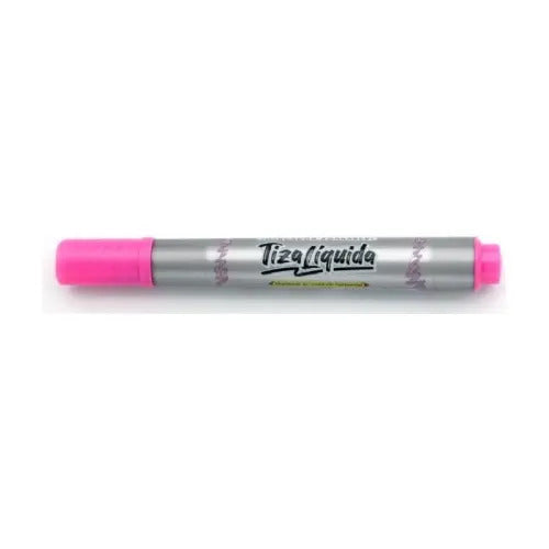 Marcador Borrable Tiza Liquida Doricolor Rosado Caja X 5