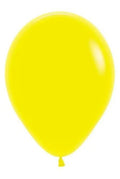 Globo Bomba Metalizado Color Amarillo R12 X 50 Und