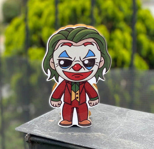 Caja Decorativa Forma De Guason Joker Para Regalo 18x11x6cm  Mdf Joker