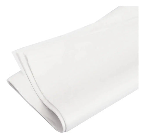 100 Pcs Papel Seda Blanco