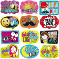 Photocall O Hablador Mediano Feliz Dia X 12 Unidades
