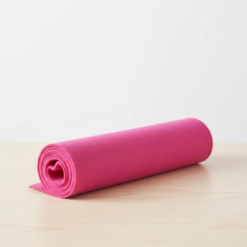 Tela De Fieltro Fucsia 100 X 70 Cm Fucsia