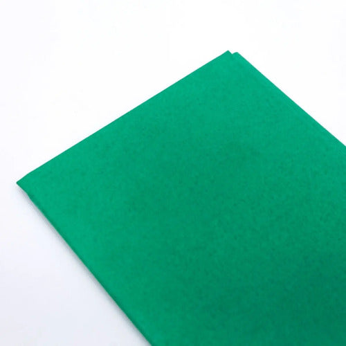 25 Pcs Papel Seda Verde