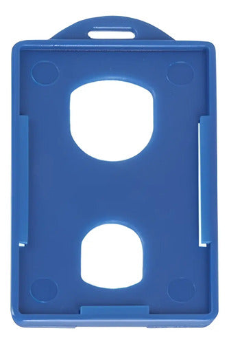 Escarapela Rígida 8.5x5.5cm Vertical X 25 Unidades