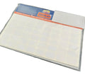 Rotulo Autoadhesivo Blanco 18x12mm X 512 Pcs - Ref. 18-12 Blanco