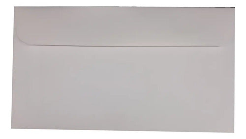 Sobre Blanco De Diezmo Rectangular 16x9cm - 500 Unidades  Blanco 16x9cm