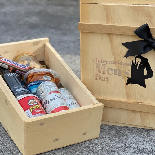 Regalo Ancheta Con Café Dia Del Hombre