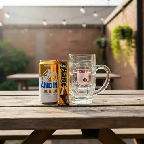 Ancheta Regalo Vaso Cervecero Independiente Santafé