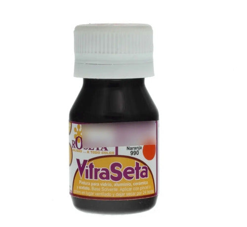 Vitraseta Roseta 30ml Color Naranja