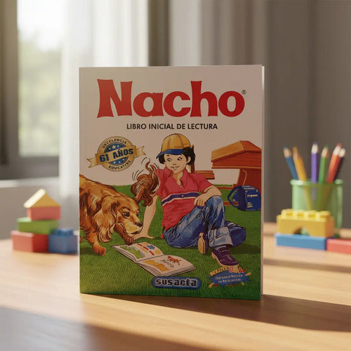 Cartilla Nacho Libro Inicial De Lectura X 6 Unidades