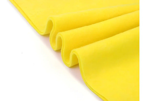 Tela De Fieltro Amarillo 100 X 70 Cm Amarillo
