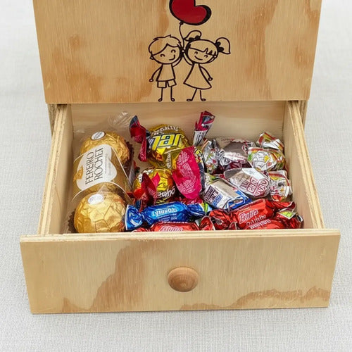 Regalo Madera Amor Y Amistad