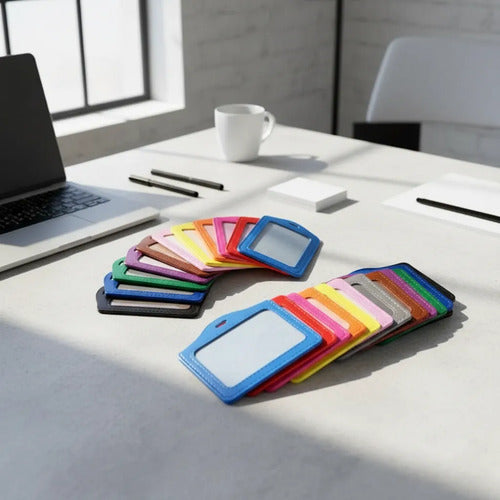 Escarapelas Funda Porta Carnet  12 Unidades  Multicolor