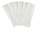 Bolsa Papel Blanca Porta Cubiertos 25x7cm - 500 Unidades Blanco Porta Cubiertos