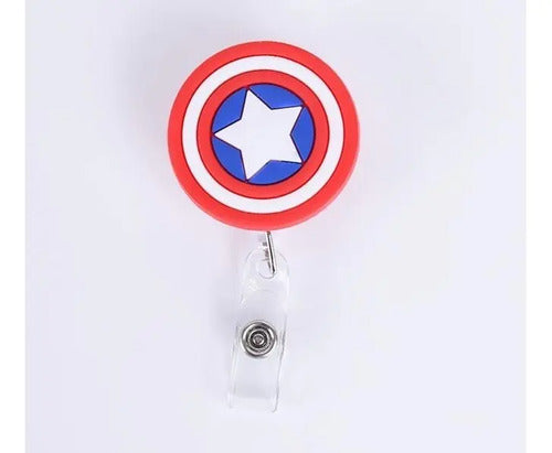 12 Unidades Porta Carnet Yoyo Muñecos Super Heroes